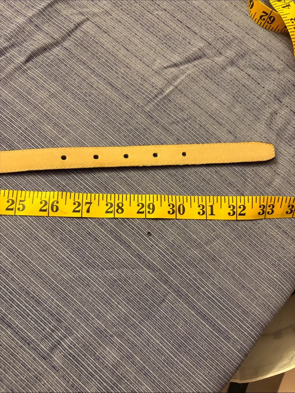 Women’s brown leather belt